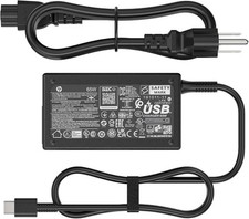 HP Genuine OEM 65W USB-C AC Adapter 20V 3.25A EliteBook ProBook ZBook Charger PD picture