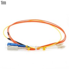 1M Single Mode SC to LC OM2 Duplex Mode Conditioning Fiber Optic Patch Cable picture