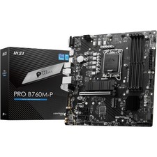 MSI PRO B760M-P Motherboard, Micro-ATX - Supports Intel 14th, 13th & 12th... picture