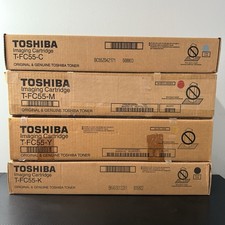 Toshiba T-FC55 Toner Set CMYK T-FC55K T-FC55C T-FC55M T-FC55Y for E Studio 5520C picture