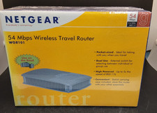 Netgear WGR101 54 MBPS Wireless Travel Router -  Unopened Box picture