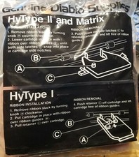  Diablo HyType II Matrix Black Ribbon 391980-04 (Xerox 8R1650 VTG New  picture