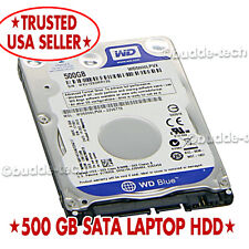 Western Digital Hard Drive 500GB SATA Laptop Internal 5400 RPM 2.5