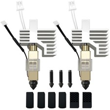 2PK 0.4MM Hardened Steel Ceramic /Centauri Print Head Extruder Kit Hot End wi... picture