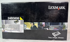 Genuine Lexmark 24B5806 High Yield Yellow Toner Cartridge For CS736 / XS734 NEW picture