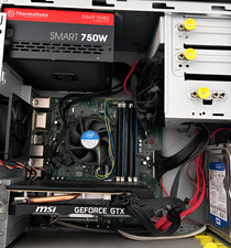 Beginner gaming pc has a NVIDIA GTX 1660 6 GB OEM Intel micro-ATX bored I7 CPU picture