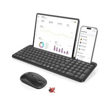 Seenda Bluetooth Keyboard And Mouse For IPad, CTU-301 Wireless Multi-Black picture