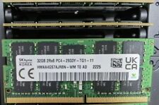 SK hynix 32GB Laptop ECC RAM DDR4 2933MHz 2Rx8 PC4-2933Y-TG1 HMAA4GS7AJR8N-WM picture