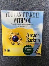 VINTAGE - ARCADA BACKUP FOR WINDOWS 95 - NEW IN BOX picture