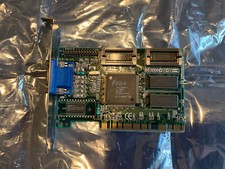 TRIDENT 8257G V5 PCI Video Card TVGA96PCI Tgui9680-1 - Made In U.S.A picture