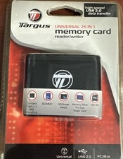Memory Targus High Speed 2.0 Memory Card Reader/Writer TGR-CRD25 picture