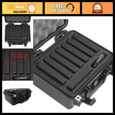 Waterproof Airtight External Hard Drive Case for 8 Drives - Durable Storage Solu picture