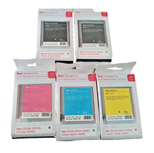 5 x Genuine Ink OCE CS-2124 CS-2136 CS2224 CS-2236 / IJC-236 MBK BK C M Y SET picture