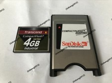 Transcend 4GB INDUSTRIAL Compact Flash +ATA PC card PCMCIA Adapter picture