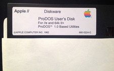 Apple II ProDOS User's Disk / Works On Apple II, IIe, IIc, & IIgs Computers picture