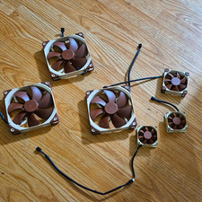 3large 2S 1M Noctua NF-A14/NF-A9/NF-A8 PWM Case Fan Bundle4-Pin 12V 140mm1500RPM picture