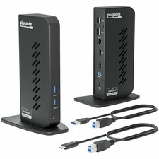 Plugable Dual 1080p HDMI Universal Docking Station for USB-C & USB 3.0 Laptop picture