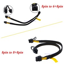 8 Pin to 6+8P/8+8P GPU Power Cable For Dell T3600 T5810 T5820 T5600 T5610 T7820 picture