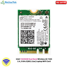 Intel 7265NGW Dual Band Wireless-AC 7265 2.4, 5 GHz 5(802.11ac) Laptop WiFi Card picture