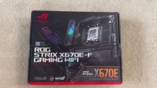 ASUS ROG Strix X670E-F AMD X670E DDR5 Socket AM5 Wi-Fi Gaming Motherboard picture