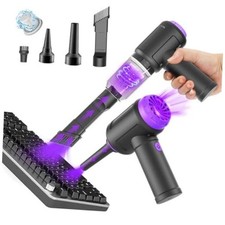 14500 Pa Mini Vacuum Cleaner & 110000RPM Compressed Air Duster for Computers picture