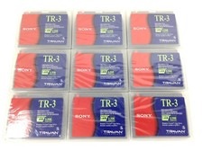 Sony TR-3 Travan Preformatted Mini Data Cartridge 1.6 GB | 9 Sealed Tapes picture