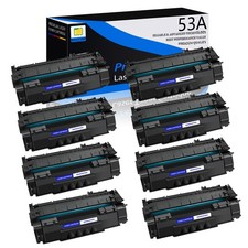 8PK High Yield Q7553A Toner Cartridge for HP LaserJet P2010 P2014 P2015 P2015d picture