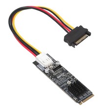 USB 3.1 Front Panel Socket 20Gbps Type-E to NGFF M-Key NVME Express Card Adapter picture