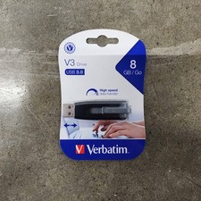 Verbatim V3 8 GB USB 3.0 Flash Drive External (49171) picture