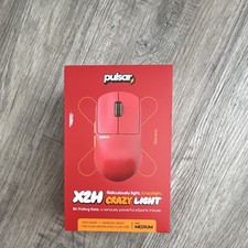 Pulsar X2H Crazy Light Wireless Optical Gaming Mouse 26000 DPI 5-Button Red picture