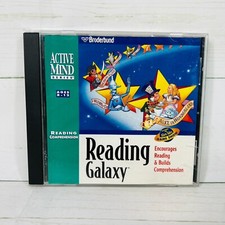 READING GALAXY Reading Comprehension ACTIVE MIND - BRODERBUND / CD-ROM PC & MAC picture