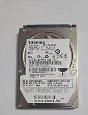 Toshiba MK1652GSX 160GB 2.5” SATA Hard Drive - Tested Working  HP 480599-001 USA picture