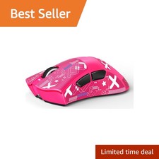 MAMBASNAKE Attack Shark V3 Wireless Gaming Mouse Red Griptape picture