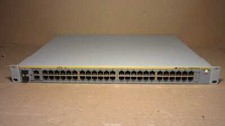 ALLIED TELESIS AT-8000S/48POE 48-PORT 10/100 Managed PoE Switch 2x SFP + RM EARS picture