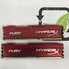 Kingston HyperX FURY 16GB (2x 8GB Sticks) DDR3-1866 Red (HX318C10FR/8) picture