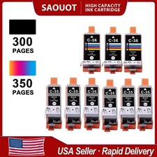 Replacement PGI-35 CLI-36 Ink Cartridges for Canon iP100 iP110 TR150 (9PK) picture