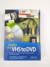 Roxio Easy VHS to DVD for Windows Vista or XP New Open Box picture