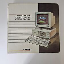 Operations Guide Compaq Deskpro 386s Personal Computer Floppy Disks 1991 picture