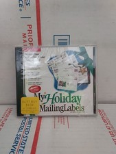 My Holiday Mailing Labels CD-ROM for Windows 95/98 New and Sealed - #162L picture