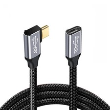 Cablecy USB-C USB 3.1 Type C Male to Female Extension Data Cable 10Gbps 100W picture