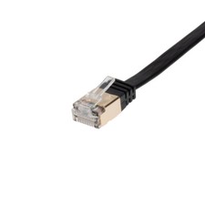 CAT7 Flat U/FTP Ethernet Patch Cable 10Gbps LAN Network Cord Multipack LOT picture