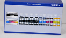 CEEBOO Refill Ink Bottle Replacement for Epson 502 - 10 Pack 502522 picture