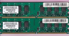 4GB 2x2GB PC2-6400 DDR2-800 UNIFOSA GU342G0ALEPR692C6F1 GDDR2-800 Ram Memory Kit picture