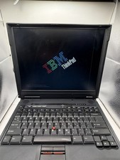 IBM ThinkPad A20M Vintage Laptop Powers On For Parts Repair As Is picture
