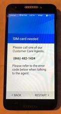 Alcatel A30 Fierce 5049S (GreatCall) Fast Ship Black Very Good Used  picture