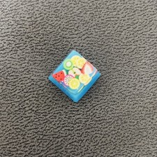 Fruit Artisan Resin Keycap Handmade Custom MX Cherry Mechanical Keyboard picture