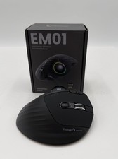 ProtoArc EM01 NL Ergonomic Bluetooth Wireless Trackball Mouse Rollerball Thumb picture