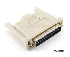 DB25 Parallel Plug Loopback Tester Adapter - CablesOnline TS-LB01 picture