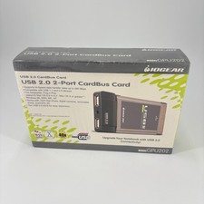 IO Gear USB II 2.0 Port Cardbus Card PC Card PCMCIA Model: GPU202 picture