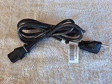 Genuine I-SHENG AC Power Cord, 3-Prong Plug, 6 Feet, 10A, 125V, AWG 18, Black picture